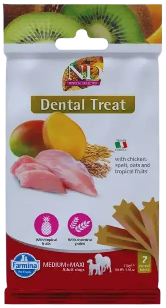 Pamlsok Farmina ND Tropical Selection Chicken Adult medium & maxi 100 g