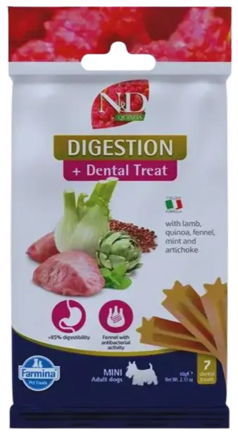 Pamlsok Farmina Quinoa Dog Digestion Adult Mini 60g