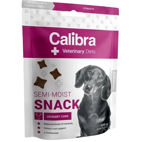 CALIBRA Veterinary Diets Snack Urinary Care maškrty pre psov 120 g