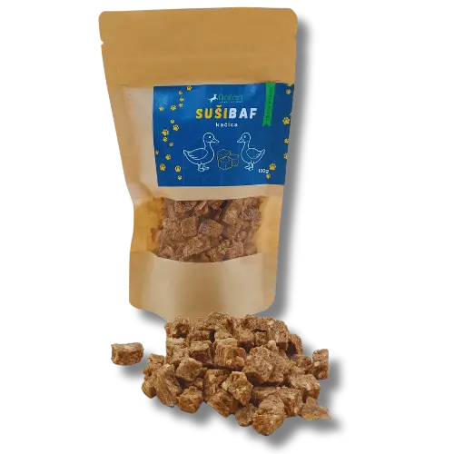 Sušibaf - kačica kocky - 100g
