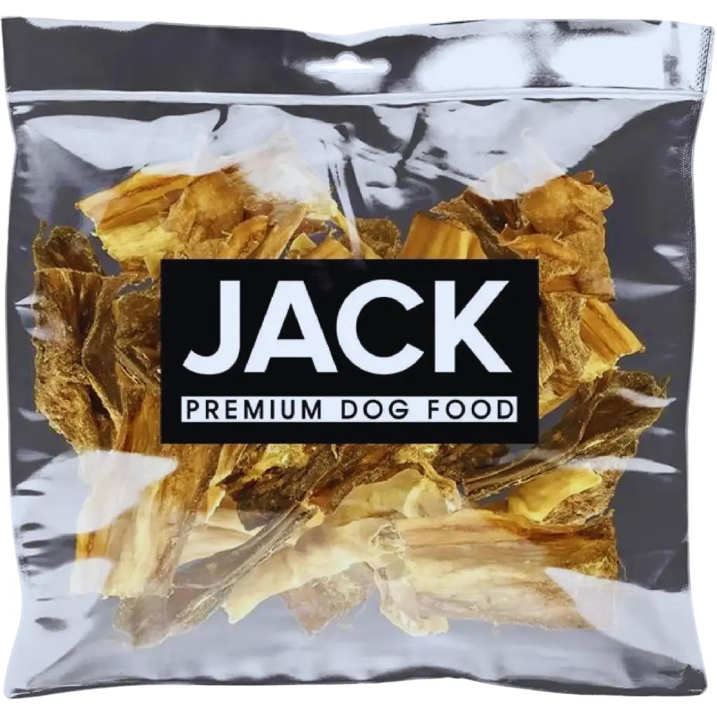 Pamlsok Jack jahňacia koža XXL 300 g