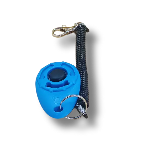 Tréningový klikr pre psa - 6.5cm - Svetlobodrý 