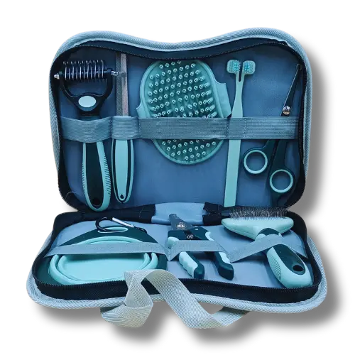 Grooming sada 8 dielna - Zelená