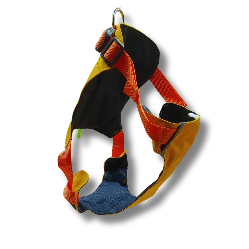 Postroj s vreckom - S - Žltý