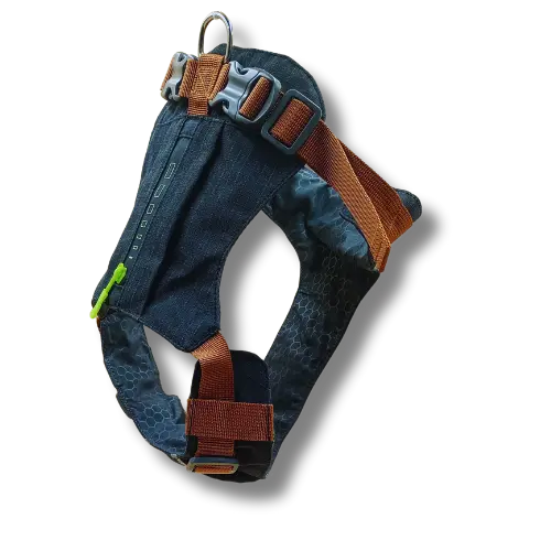 Postroj s vreckom - S - Šedý