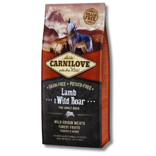 Carnilove Lamb & Wild Boar for Adult 12 kg