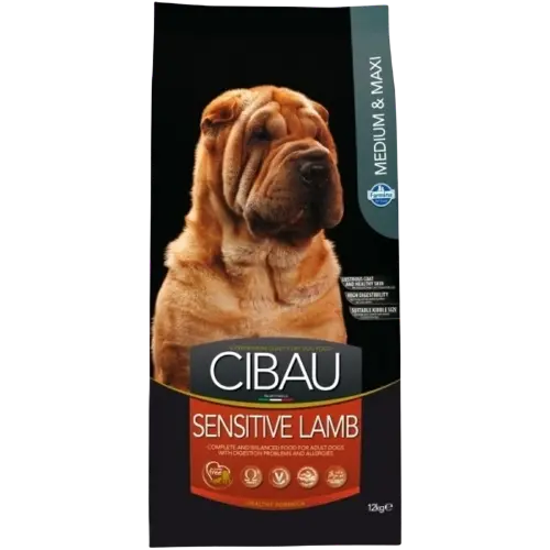 Farmina MO SP CIBAU dog adult medium & maxi, sensitive lamb 12 kg