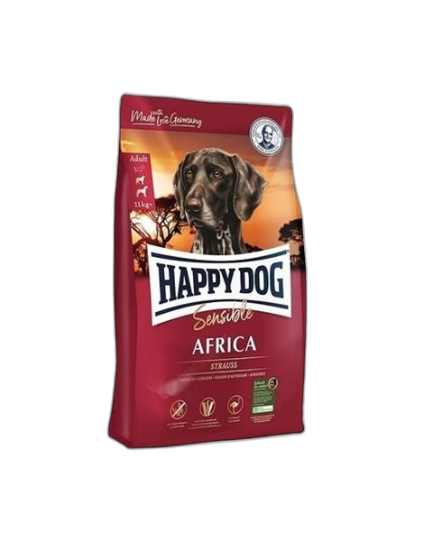 Happy Dog SUPER PREMIUM - Supreme SENSIBLE - Africa pštros a zemiaky 12,5 kg