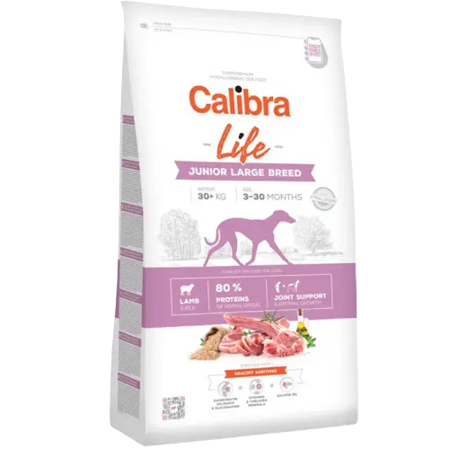 Calibra Dog Life Junior Large Breed Lamb 12 kg