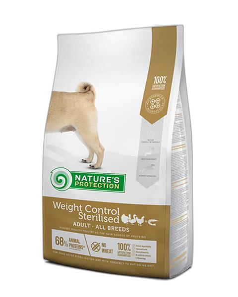 Natures P dog adult weight control sterilised poultry with krill all breeds 12 kg