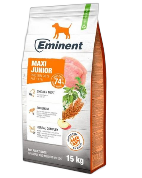 Eminent Dog Maxi Junior NEW 15 kg