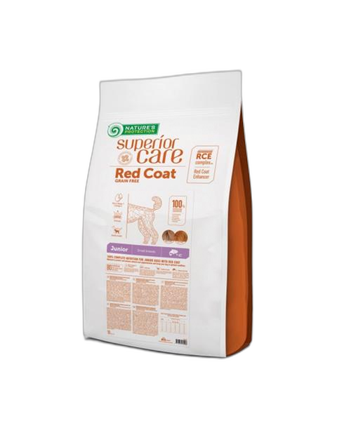 Natures P Superior care red dog GF junior salmon small 10 kg