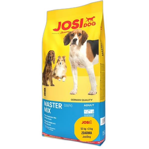 JosiDog Dog Master Mix 12+3 kg