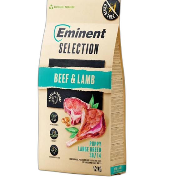 Eminent dog Selection Puppy Large Breed Beef & Lamb 12 kg