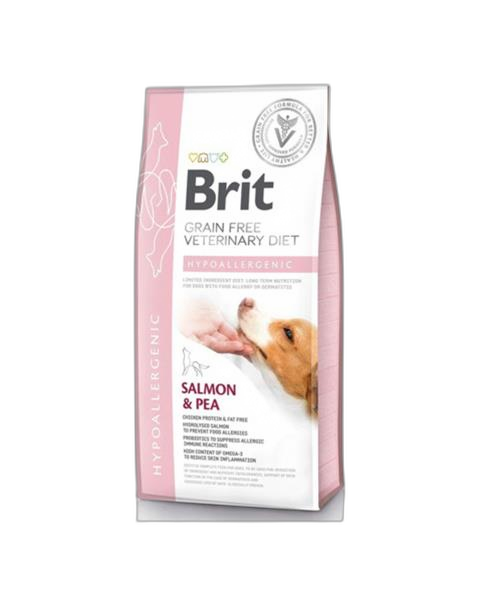 Brit Veterinary Diets GF dog Hypoallergenic 12 kg