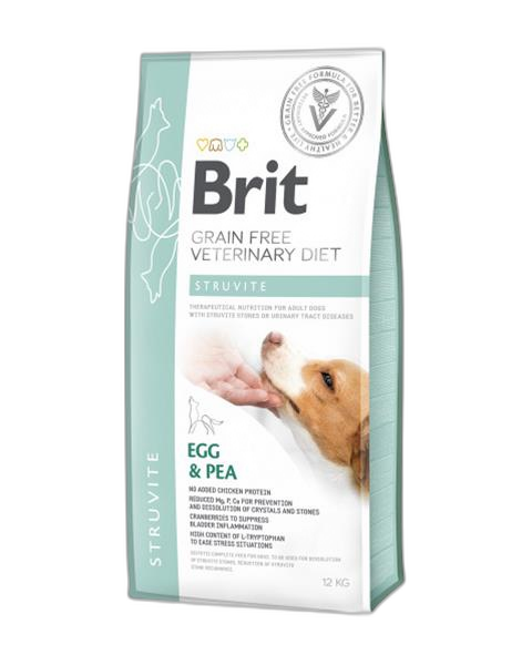 Brit Veterinary Diets GF dog Struvite 12 kg