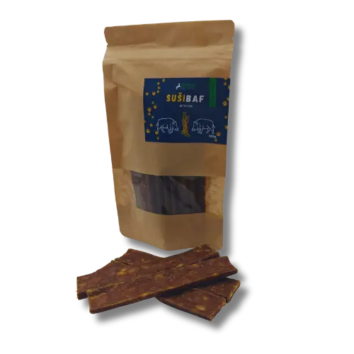 Sušibaf - diviačie prúžky - 100g