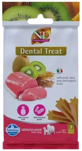 Pamlsok Farmina ND Tropical Selection Pork Adult medium & maxi 100g