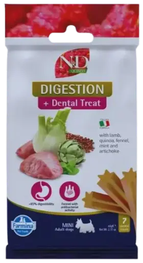 Pamlsok Farmina Quinoa Dog Digestion Adult Mini 60g