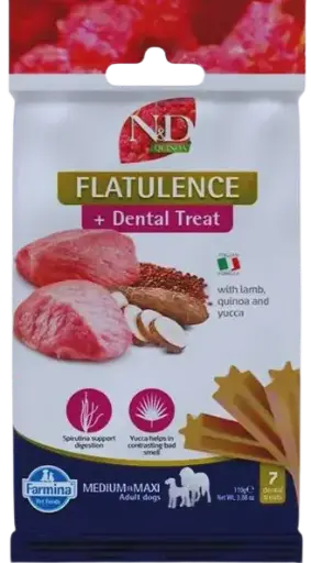 Pamlsok Farmina Quinoa Dog Flatulence medium & maxi 100g