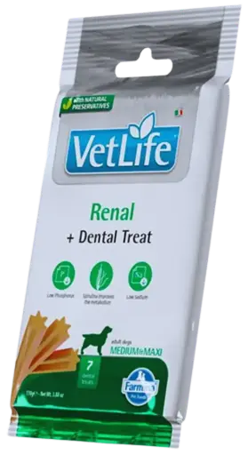 Pamlsok Farmina Vet Life Dog Renal Adult medium & maxi 100g