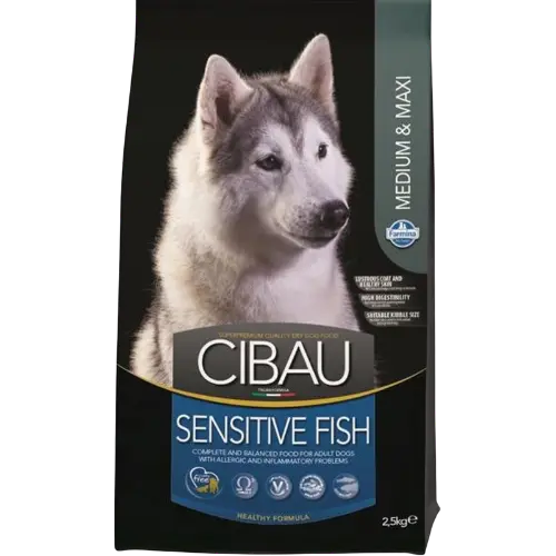 [OBC008909] Farmina MO SP CIBAU dog adult medium & maxi, sensitive fish 12 kg