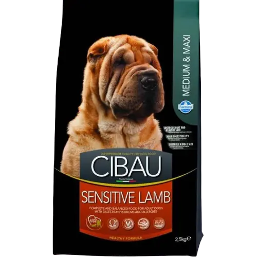 [OBC009217] Farmina MO SP CIBAU dog adult medium & maxi, sensitive lamb 2,5 kg