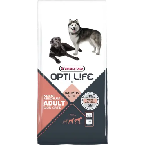 [OBC015116] VL Opti Life dog Adult Skin Care Medium & Maxi 12,5 kg