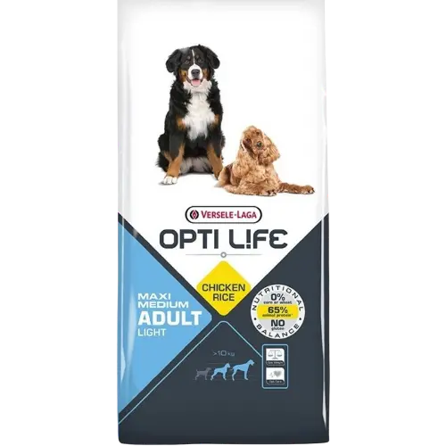 [OBC015130] VL Opti Life dog Adult Light Medium & Maxi 12,5 kg