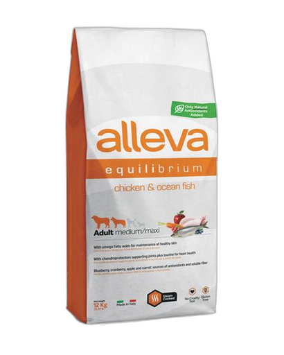 [OBC021668] Alleva SP EQUILIBRIUM dog adult chicken & ocean fish 12 kg