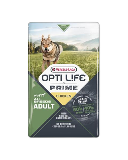 [OBC022157] VL Opti Life Prime dog Adult Chicken 12,5 kg