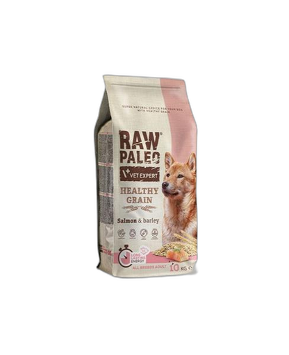 [OBC023962] VetExpert Raw Paleo adult Healthy Grain Salmon & Barley 10 kg