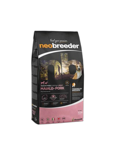 [OBC024656] Alleva NEO BREEDER dog adult medium & maxi pork 12 kg
