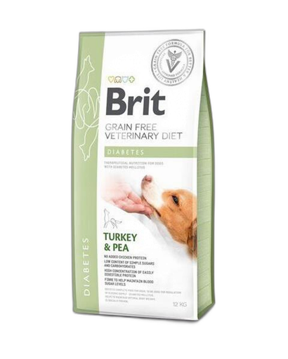 [OBC021118] Brit Veterinary Diets GF dog Diabetes 12 kg