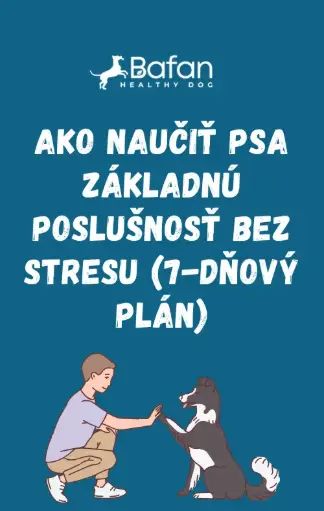 Ebook - Ako naučiť psa základnú poslušnosť bez stresu (7-dňový plán)