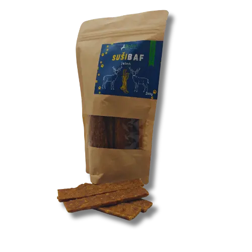 Sušibaf - jelenie prúžky - 250g