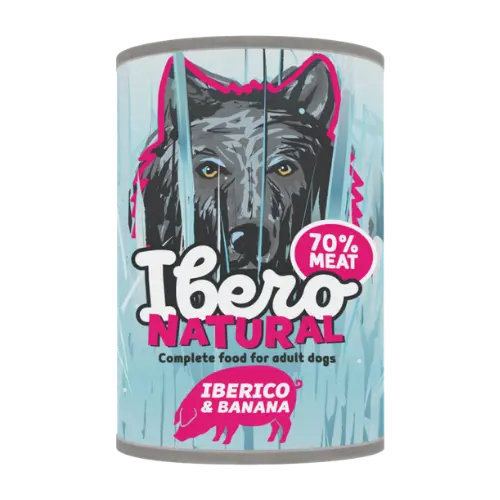 Ibero COLD PRESSED dog LG konz. ADULT DUCK/pear - 400g